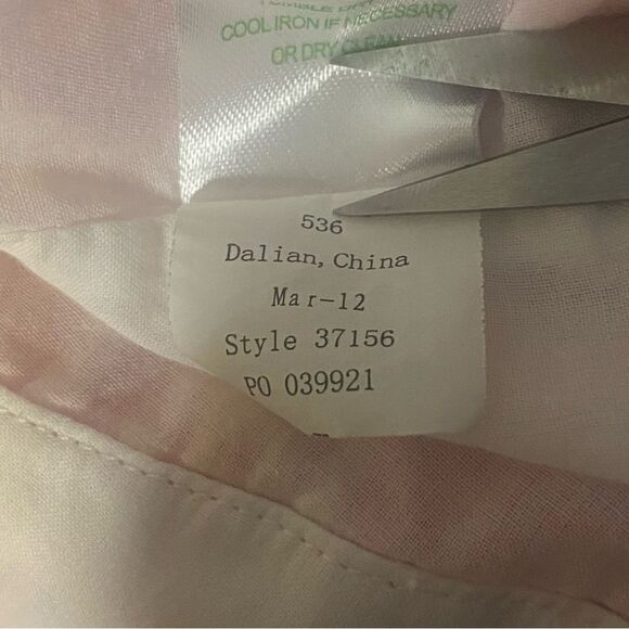 Lilly Pulitzer Tiered Scalloped Edge Conched Out Mini Skirt Size 12 - Picture 5 of 12